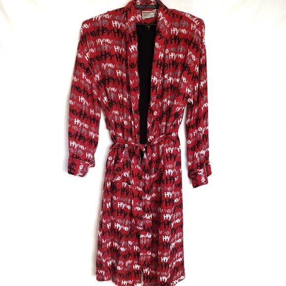 FUBU Other - Platinum Fubu Retro Fat Albert Silk Robe